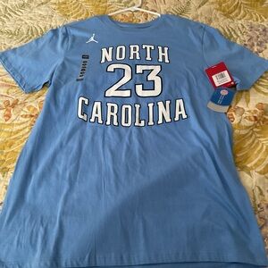 Jordan Valor Blue Short-Sleeve Tee with White Tag L